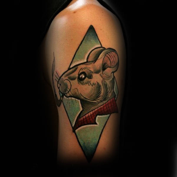tatuaggio ratto topo 164