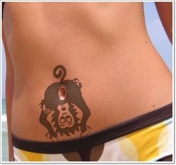 tatuaggio scimmia 302