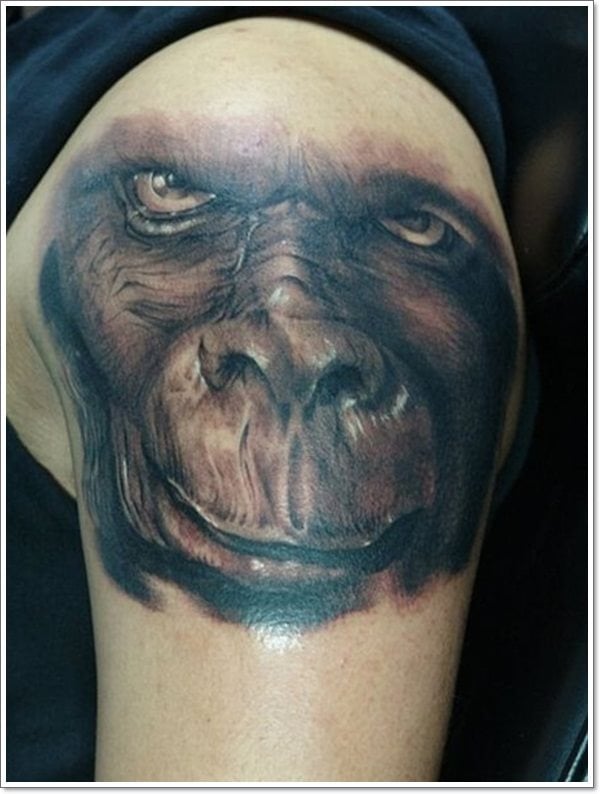 tatuaggio scimmia 378