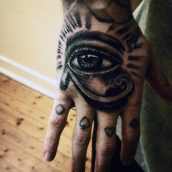 tatuaggio occhio di horo 18
