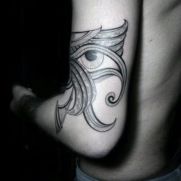 tatuaggio occhio di horo 4