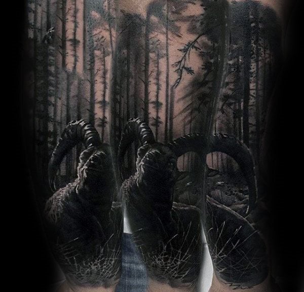tatuaggio bosco 127