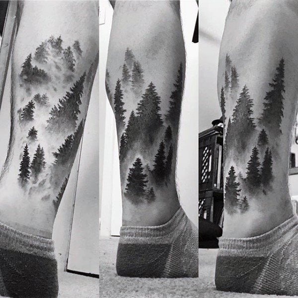 tatuaggio bosco 17