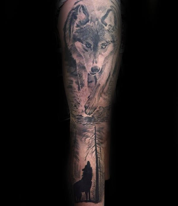 tatuaggio bosco 187