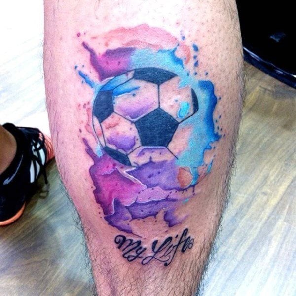 tatuaggio calcio 87