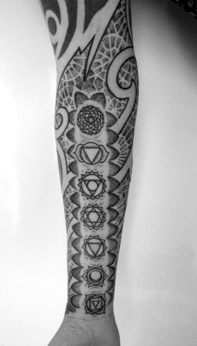 tatuaggio chakra 11