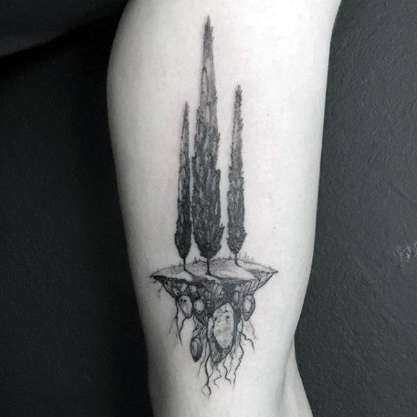 tatuaggio radici di albero 27