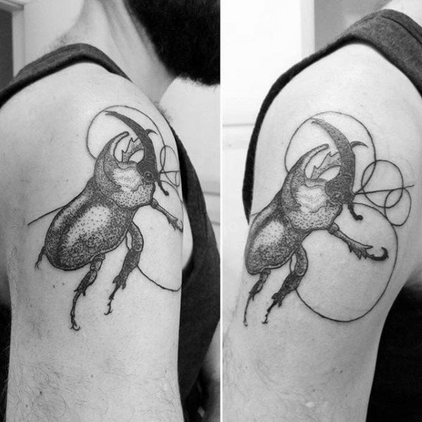 tatuaggio scarabeo 19