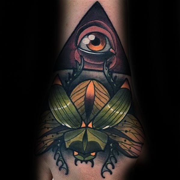 tatuaggio scarabeo 89