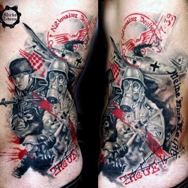 tatuaggio militare 167