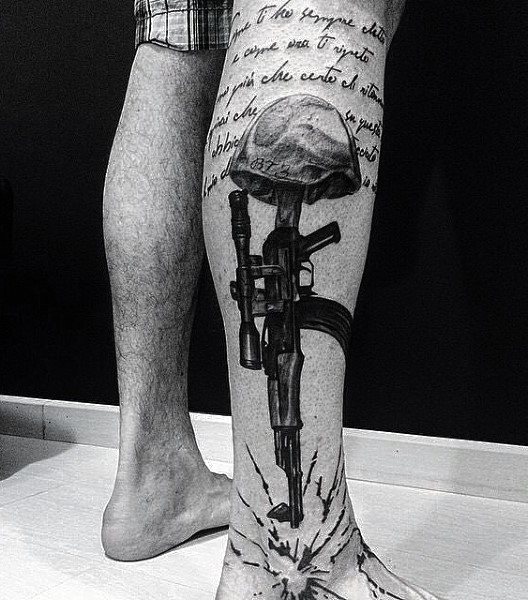 tatuaggio militare 77