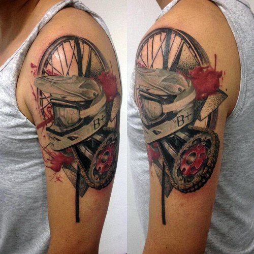 tatuaggio motocross 113