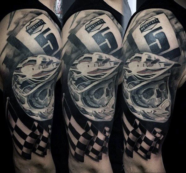tatuaggio motocross 23