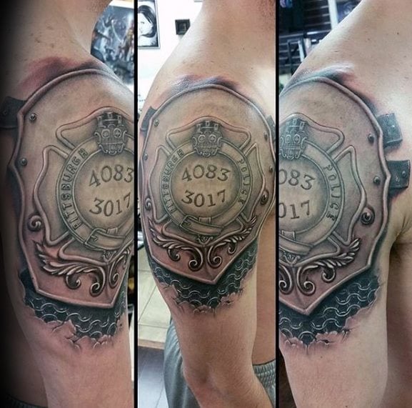 tatuaggio polizia 55