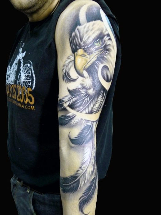 tatuaggio piuma 510