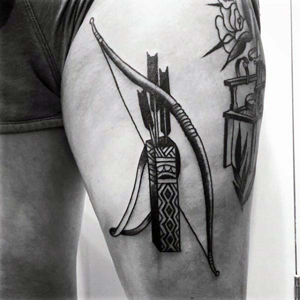 tatuaggio arco freccia 11