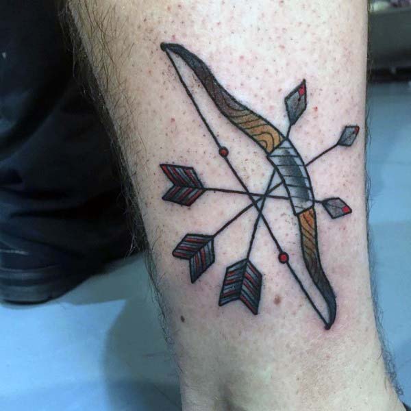 tatuaggio arco freccia 29