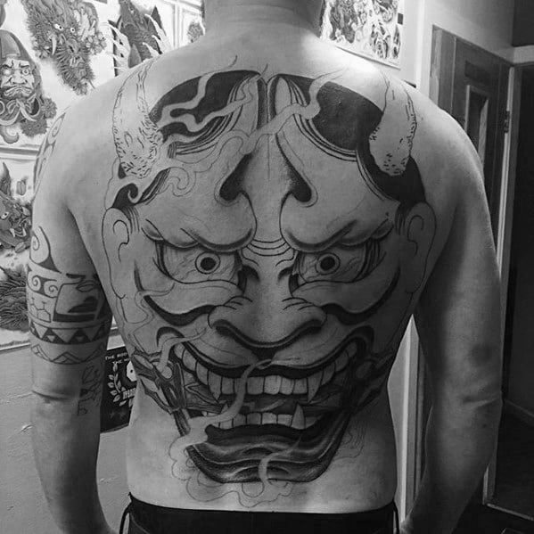 tatuaggio demone giapponese oni 17