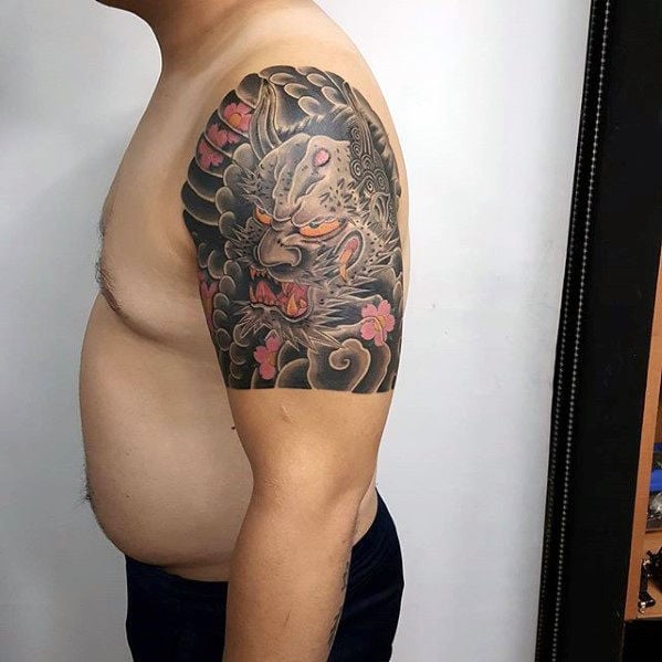 tatuaggio demone giapponese oni 23