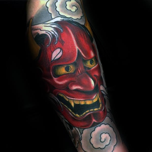 tatuaggio demone giapponese oni 25