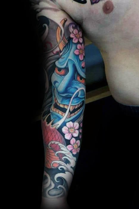 tatuaggio demone giapponese oni 35