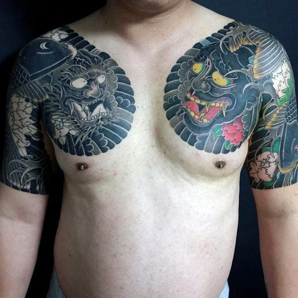 tatuaggio demone giapponese oni 53