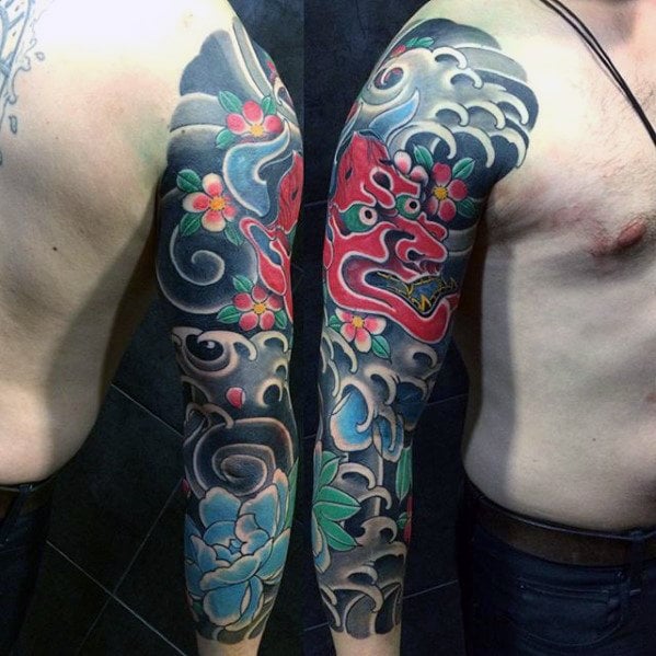 tatuaggio demone giapponese oni 77