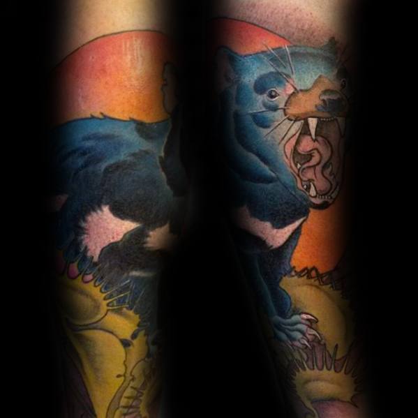 tatuaggio diavolo tasmania 73