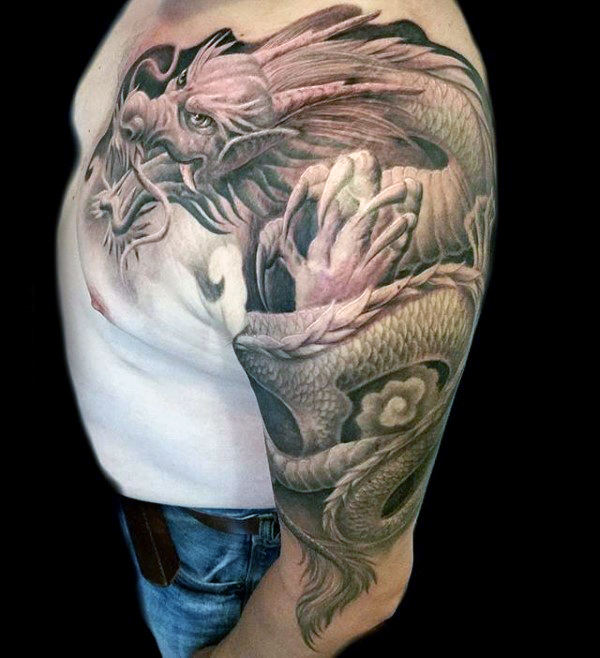 tatuaggio drago cinese 01