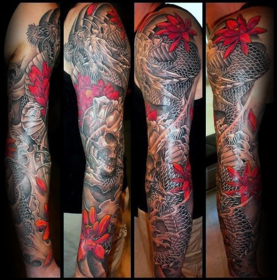 tatuaggio drago cinese 19