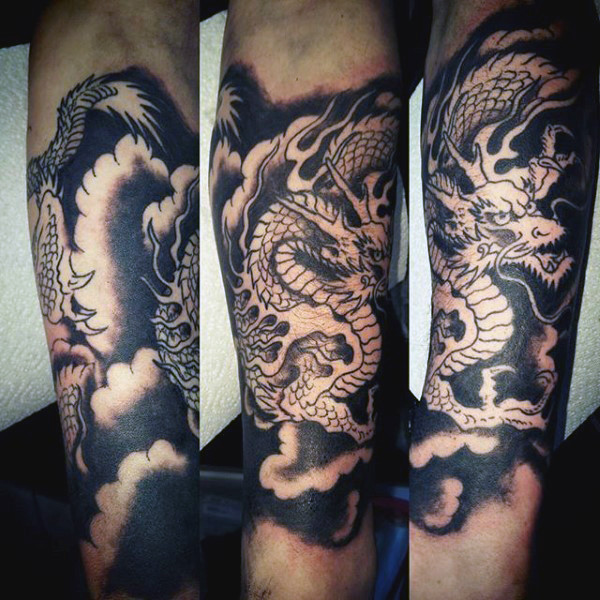 tatuaggio drago cinese 53
