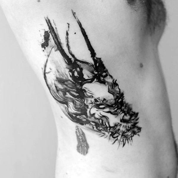 tatuaggio drago cinese 77