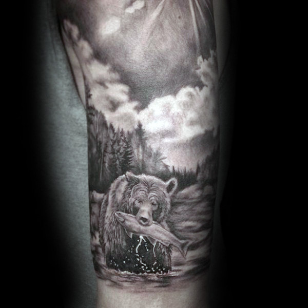 tatuaggio paesaggio 141