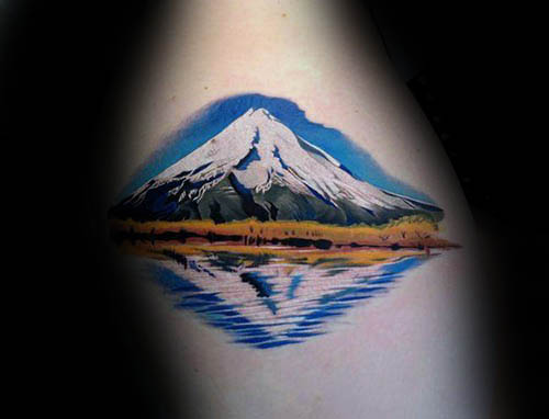tatuaggio paesaggio 33