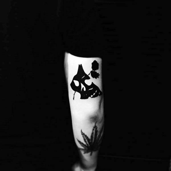 tatuaggio sagome silhouette 127