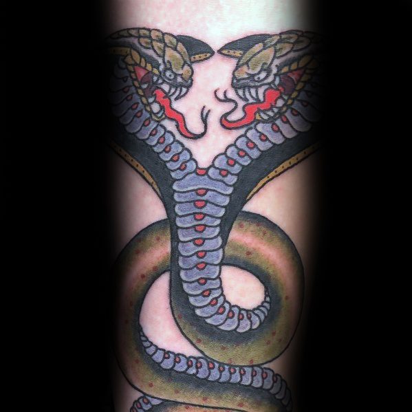 tatuaggio serpente a due teste 03