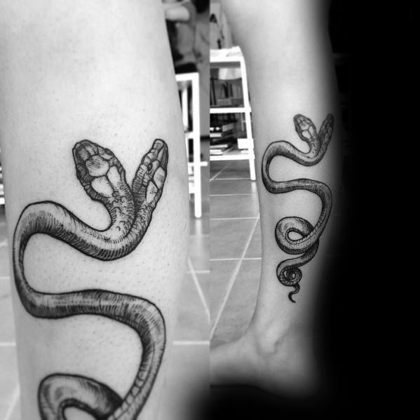 tatuaggio serpente a due teste 05