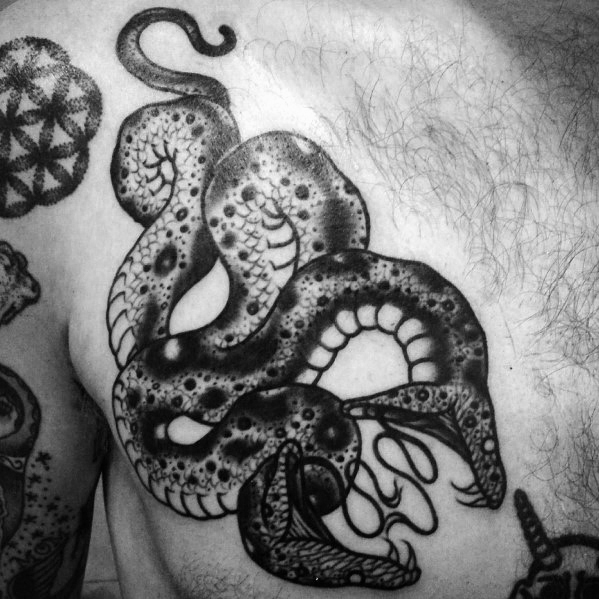 tatuaggio serpente a due teste 15