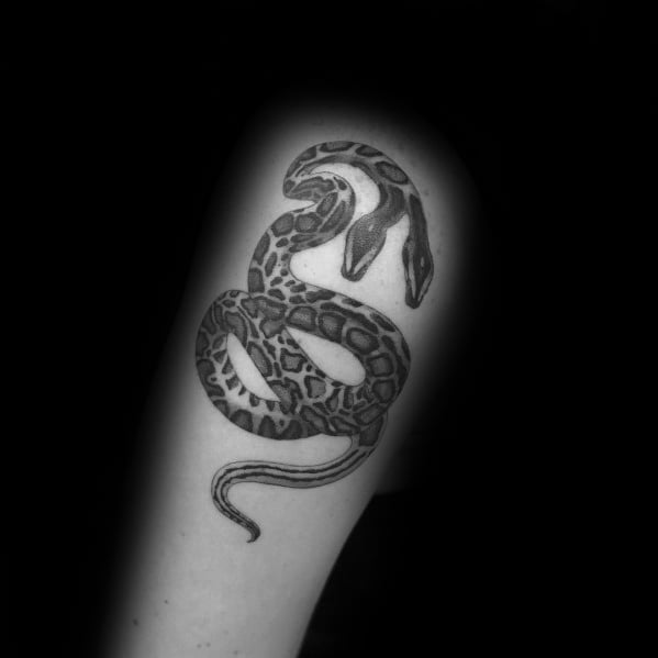 tatuaggio serpente a due teste 37