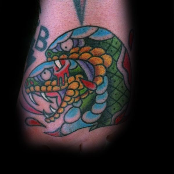 tatuaggio serpente a due teste 51