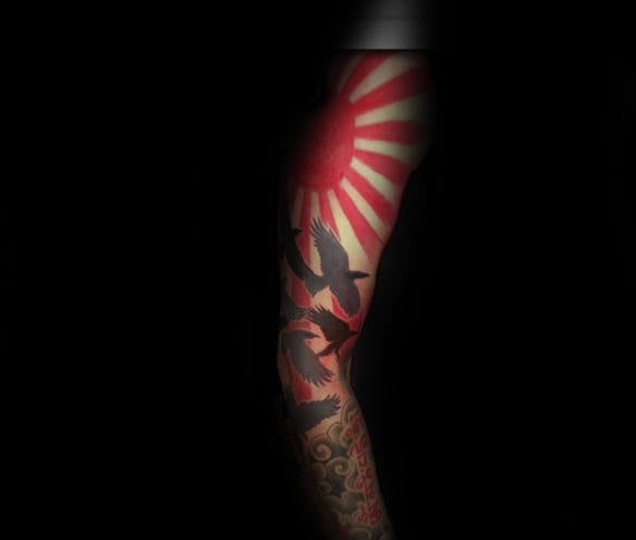 tatuaggio sol levante giapponese 35