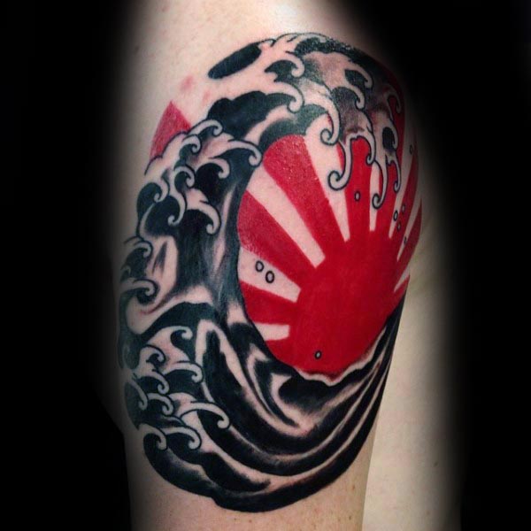 tatuaggio sol levante giapponese 41