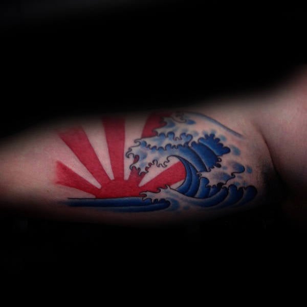 tatuaggio sol levante giapponese 87