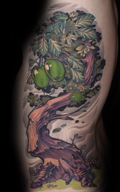 tatuaggio ulivo albero 10