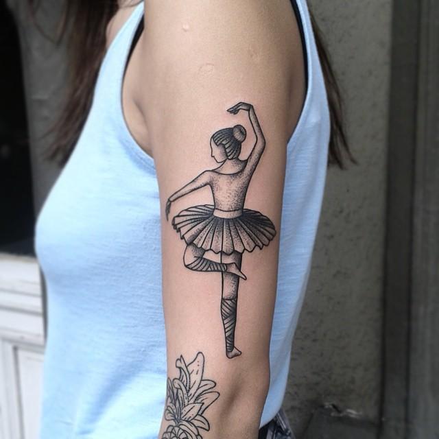 tatuaggio ballerina danzatrice 119