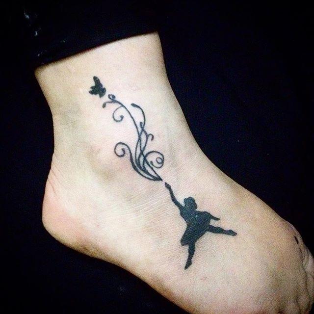 tatuaggio ballerina danzatrice 15