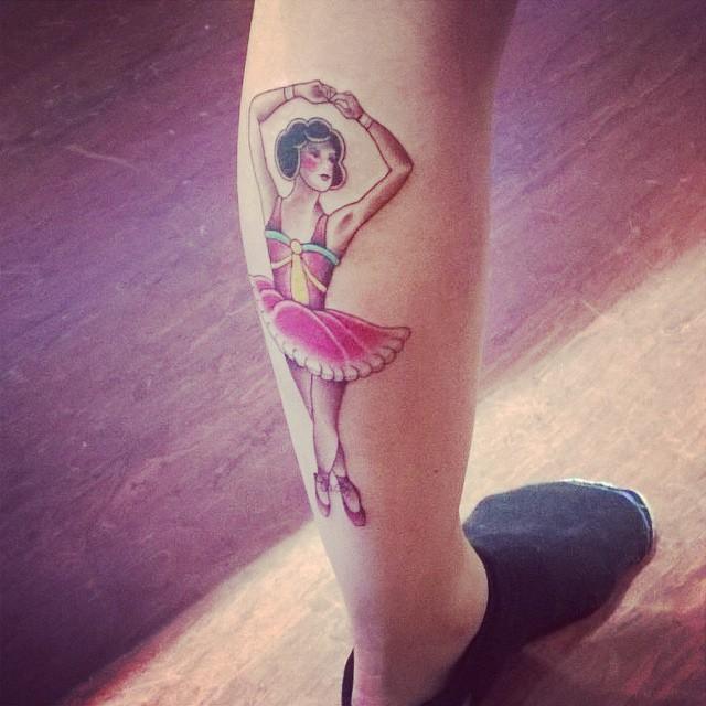 tatuaggio ballerina danzatrice 19