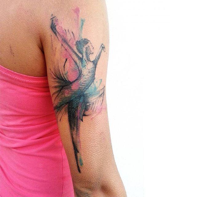 tatuaggio ballerina danzatrice 39