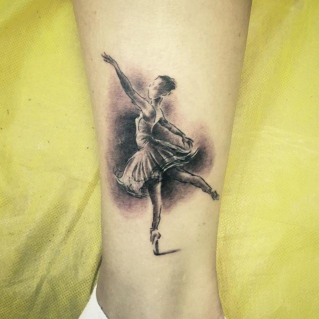 tatuaggio ballerina danzatrice 57