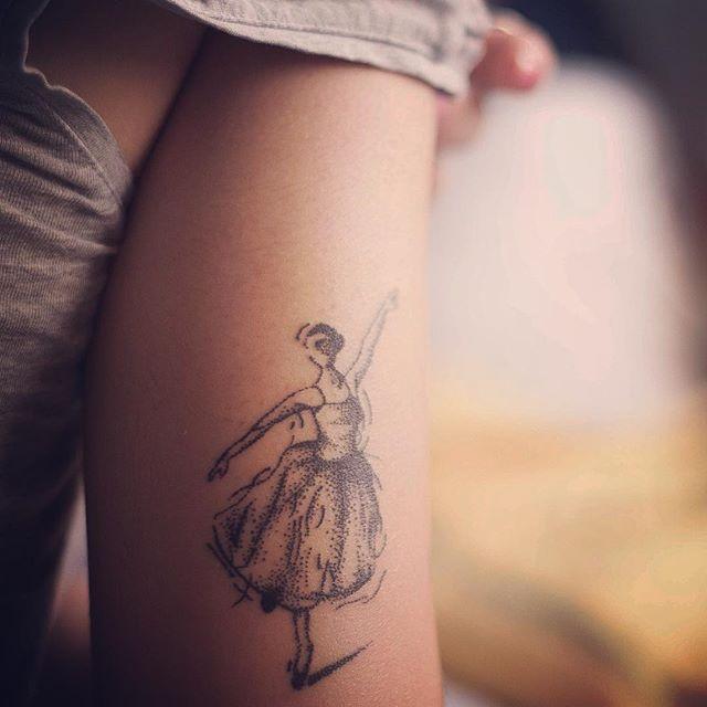 tatuaggio ballerina danzatrice 61